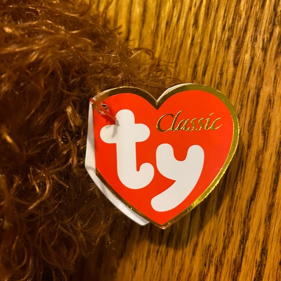 Ty Classic Shaggy 12" Brown Bear - Picture 3 of 6